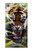 W3838 Barking Bengal Tiger Funda Carcasa Case y Caso Del Tirón Funda para Sony Xperia XA1