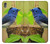 W3839 Bluebird of Happiness Blue Bird Funda Carcasa Case y Caso Del Tirón Funda para Sony Xperia XA1