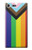 W3846 Pride Flag LGBT Funda Carcasa Case y Caso Del Tirón Funda para Sony Xperia XZ Premium