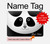 W2085 Panda Minimalist Funda Carcasa Case para MacBook Pro 14 M1,M2,M3 (2021,2023) - A2442, A2779, A2992, A2918