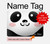 W2662 Cute Panda Cartoon Funda Carcasa Case para MacBook Pro 14 M1,M2,M3 (2021,2023) - A2442, A2779, A2992, A2918