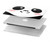 W2662 Cute Panda Cartoon Funda Carcasa Case para MacBook Pro 14 M1,M2,M3 (2021,2023) - A2442, A2779, A2992, A2918