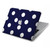 W3533 Blue Polka Dot Funda Carcasa Case para MacBook Pro 14 M1,M2,M3 (2021,2023) - A2442, A2779, A2992, A2918