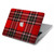 W2374 Tartan Red Pattern Funda Carcasa Case para MacBook Pro 16 M1,M2 (2021,2023) - A2485, A2780