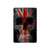 W3848 United Kingdom Flag Skull Funda Carcasa Case para iPad mini 4, iPad mini 5, iPad mini 5 (2019)