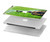 W3845 Green frog Funda Carcasa Case para MacBook Pro 13″ - A1706, A1708, A1989, A2159, A2289, A2251, A2338