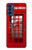 W0058 British Red Telephone Box Funda Carcasa Case y Caso Del Tirón Funda para Motorola Moto G41