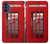 W0058 British Red Telephone Box Funda Carcasa Case y Caso Del Tirón Funda para Motorola Moto G41