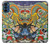 W0454 Japan Tattoo Funda Carcasa Case y Caso Del Tirón Funda para Motorola Moto G41