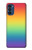W3698 LGBT Gradient Pride Flag Funda Carcasa Case y Caso Del Tirón Funda para Motorola Moto G41