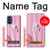 W3805 Flamingo Pink Pastel Funda Carcasa Case y Caso Del Tirón Funda para Motorola Moto G41