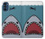 W3825 Cartoon Shark Sea Diving Funda Carcasa Case y Caso Del Tirón Funda para Motorola Moto G41