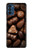 W3840 Dark Chocolate Milk Chocolate Lovers Funda Carcasa Case y Caso Del Tirón Funda para Motorola Moto G41