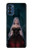 W3847 Lilith Devil Bride Gothic Girl Skull Grim Reaper Funda Carcasa Case y Caso Del Tirón Funda para Motorola Moto G41
