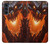 W0414 Fire Dragon Funda Carcasa Case y Caso Del Tirón Funda para Motorola Moto G200 5G