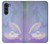 W3823 Beauty Pearl Mermaid Funda Carcasa Case y Caso Del Tirón Funda para Motorola Moto G200 5G