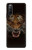 W0575 Tiger Face Funda Carcasa Case y Caso Del Tirón Funda para Sony Xperia 10 III Lite