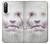 W0884 Horror Face Funda Carcasa Case y Caso Del Tirón Funda para Sony Xperia 10 III Lite