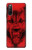 W1090 Red Wolf Funda Carcasa Case y Caso Del Tirón Funda para Sony Xperia 10 III Lite