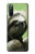 W2708 Smiling Sloth Funda Carcasa Case y Caso Del Tirón Funda para Sony Xperia 10 III Lite