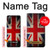 W2894 Vintage British Flag Funda Carcasa Case y Caso Del Tirón Funda para Sony Xperia 10 III Lite