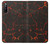 W3696 Lava Magma Funda Carcasa Case y Caso Del Tirón Funda para Sony Xperia 10 III Lite