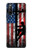 W3803 Electrician Lineman American Flag Funda Carcasa Case y Caso Del Tirón Funda para Sony Xperia 10 III Lite