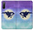 W3807 Killer Whale Orca Moon Pastel Fantasy Funda Carcasa Case y Caso Del Tirón Funda para Sony Xperia 10 III Lite