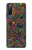 W3815 Psychedelic Art Funda Carcasa Case y Caso Del Tirón Funda para Sony Xperia 10 III Lite