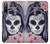 W3821 Sugar Skull Steam Punk Girl Gothic Funda Carcasa Case y Caso Del Tirón Funda para Sony Xperia 10 III Lite
