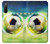 W3844 Glowing Football Soccer Ball Funda Carcasa Case y Caso Del Tirón Funda para Sony Xperia 10 III Lite