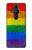 W2683 Rainbow LGBT Pride Flag Funda Carcasa Case y Caso Del Tirón Funda para Sony Xperia Pro-I