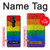 W2683 Rainbow LGBT Pride Flag Funda Carcasa Case y Caso Del Tirón Funda para Sony Xperia Pro-I