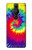 W2884 Tie Dye Swirl Color Funda Carcasa Case y Caso Del Tirón Funda para Sony Xperia Pro-I