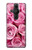 W2943 Pink Rose Funda Carcasa Case y Caso Del Tirón Funda para Sony Xperia Pro-I