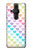 W3499 Colorful Heart Pattern Funda Carcasa Case y Caso Del Tirón Funda para Sony Xperia Pro-I