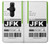 W3664 Airline Travel Luggage Label Funda Carcasa Case y Caso Del Tirón Funda para Sony Xperia Pro-I