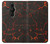 W3696 Lava Magma Funda Carcasa Case y Caso Del Tirón Funda para Sony Xperia Pro-I