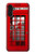 W0058 British Red Telephone Box Funda Carcasa Case y Caso Del Tirón Funda para Samsung Galaxy A13 4G