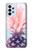 W3711 Pink Pineapple Funda Carcasa Case y Caso Del Tirón Funda para Samsung Galaxy A23