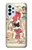 W3820 Vintage Cowgirl Fashion Paper Doll Funda Carcasa Case y Caso Del Tirón Funda para Samsung Galaxy A23