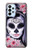 W3821 Sugar Skull Steam Punk Girl Gothic Funda Carcasa Case y Caso Del Tirón Funda para Samsung Galaxy A23