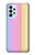 W3849 Colorful Vertical Colors Funda Carcasa Case y Caso Del Tirón Funda para Samsung Galaxy A23