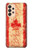 W1603 Canada Flag Old Vintage Funda Carcasa Case y Caso Del Tirón Funda para Samsung Galaxy A33 5G