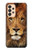 W2870 Lion King of Beasts Funda Carcasa Case y Caso Del Tirón Funda para Samsung Galaxy A33 5G