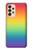 W3698 LGBT Gradient Pride Flag Funda Carcasa Case y Caso Del Tirón Funda para Samsung Galaxy A33 5G