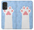 W3618 Cat Paw Funda Carcasa Case y Caso Del Tirón Funda para Samsung Galaxy A53 5G