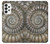 W1788 Ammonite Fossil Funda Carcasa Case y Caso Del Tirón Funda para Samsung Galaxy A73 5G