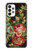 W3013 Vintage Antique Roses Funda Carcasa Case y Caso Del Tirón Funda para Samsung Galaxy A73 5G