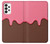 W3754 Strawberry Ice Cream Cone Funda Carcasa Case y Caso Del Tirón Funda para Samsung Galaxy A73 5G